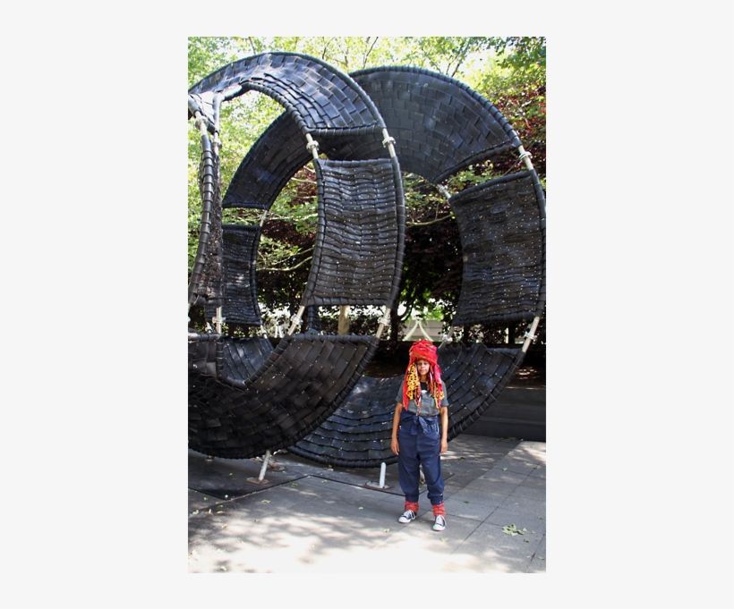 Chakaia Booker's Tire Sculptures Leave Deep Imprint - Chakaia Booker Millennium Park, transparent png download
