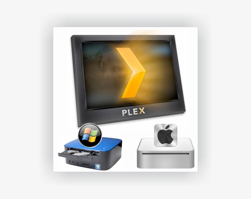 Plex Plaer Web - Desktop Computer, transparent png download