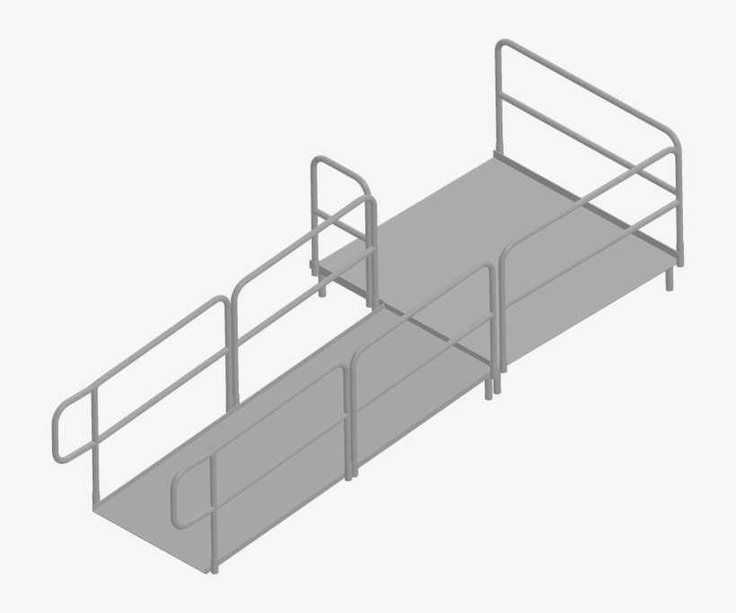 Amtab Ramp8-option3 Ada Compliant 8 Inch Rise Stage - Bed Frame, transparent png download