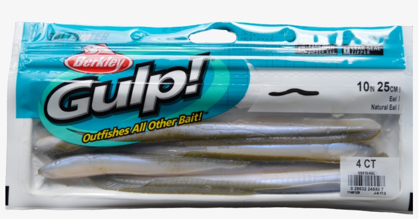 Gulp 10" Eel - Snack, transparent png download