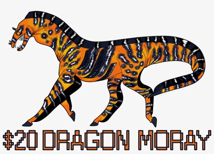 Moray Eel Monster Adopt - Tiger, transparent png download