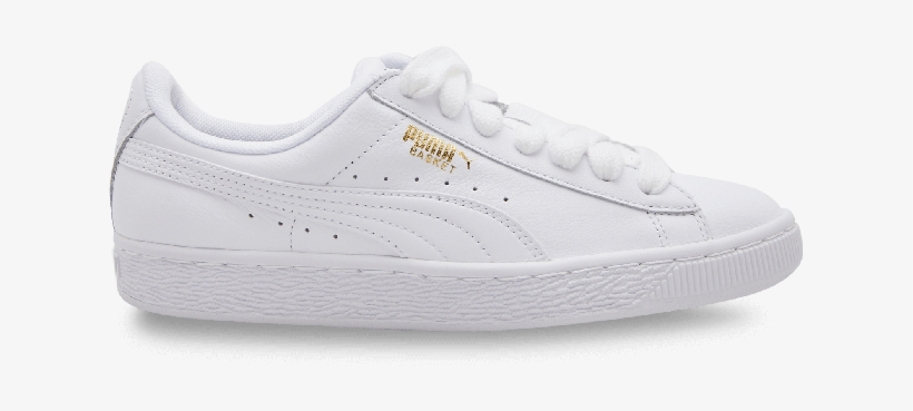 White Basket Classic Sneakers - Sneakers, transparent png download