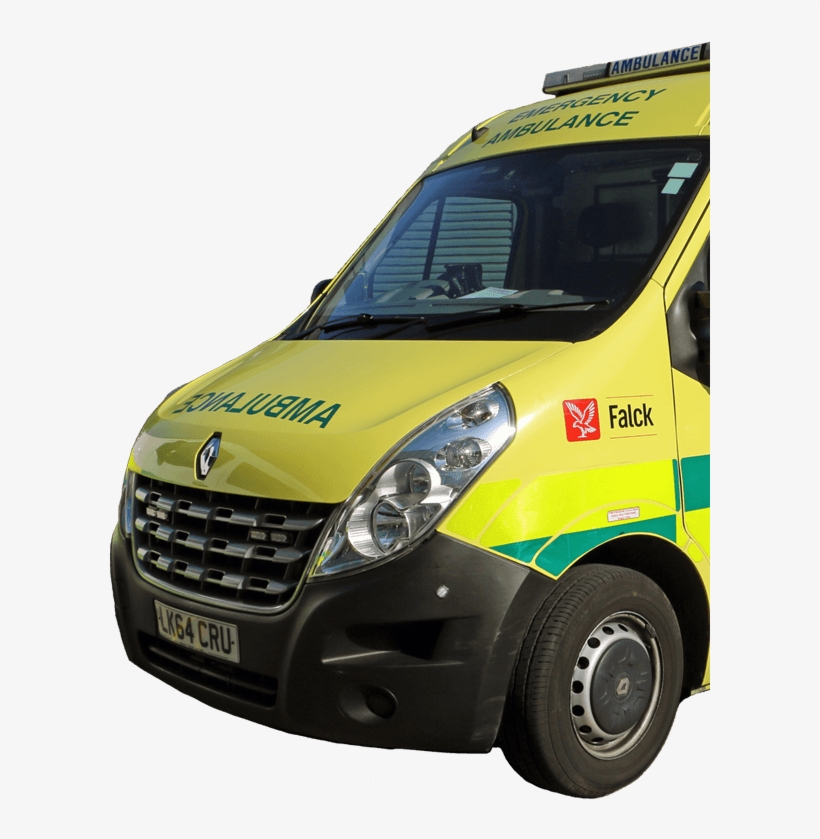 Emergency Services Ambulance - Falck, transparent png download