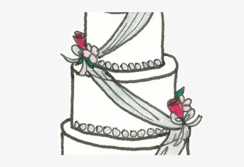 Drawn Wedding Wedding Hand - Sketch, transparent png download