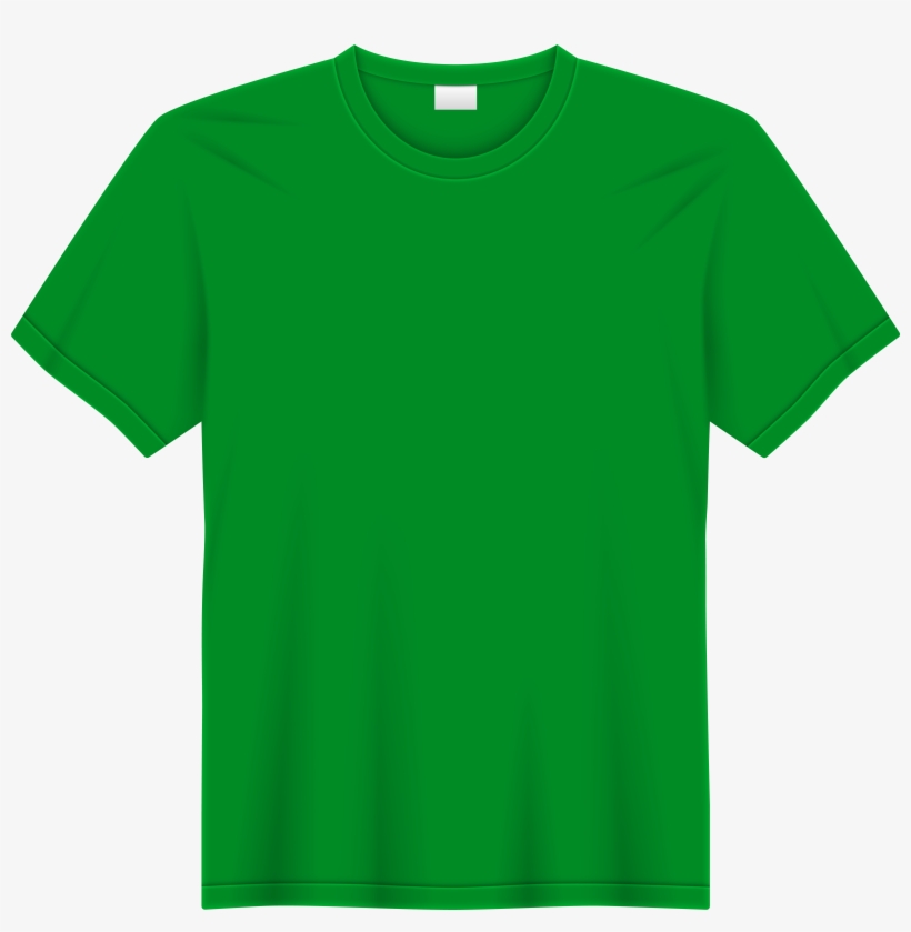 Green T Shirt Png Clip Art, transparent png download