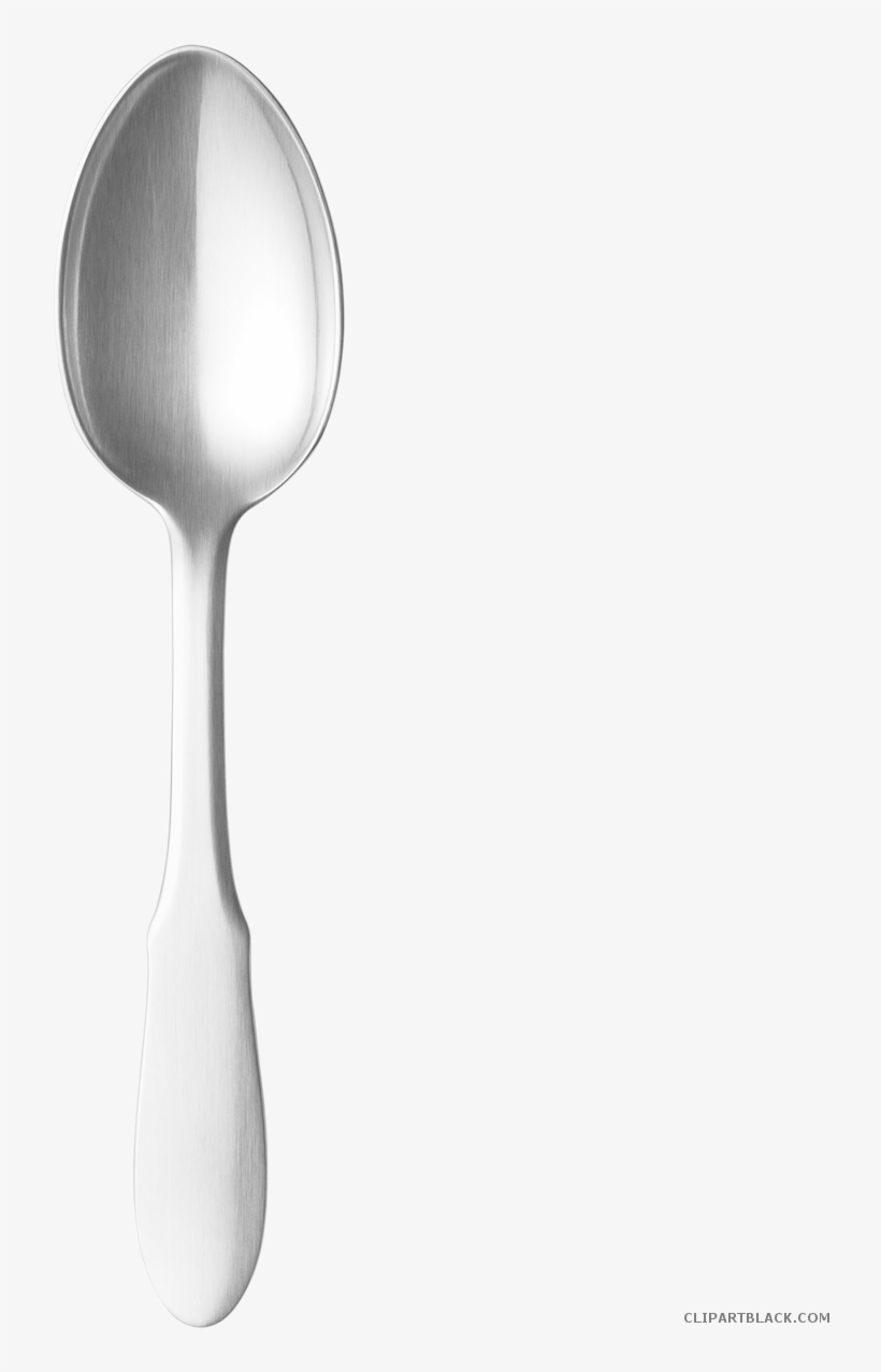 Clipartblack Com Tools Free - Spoon, transparent png download