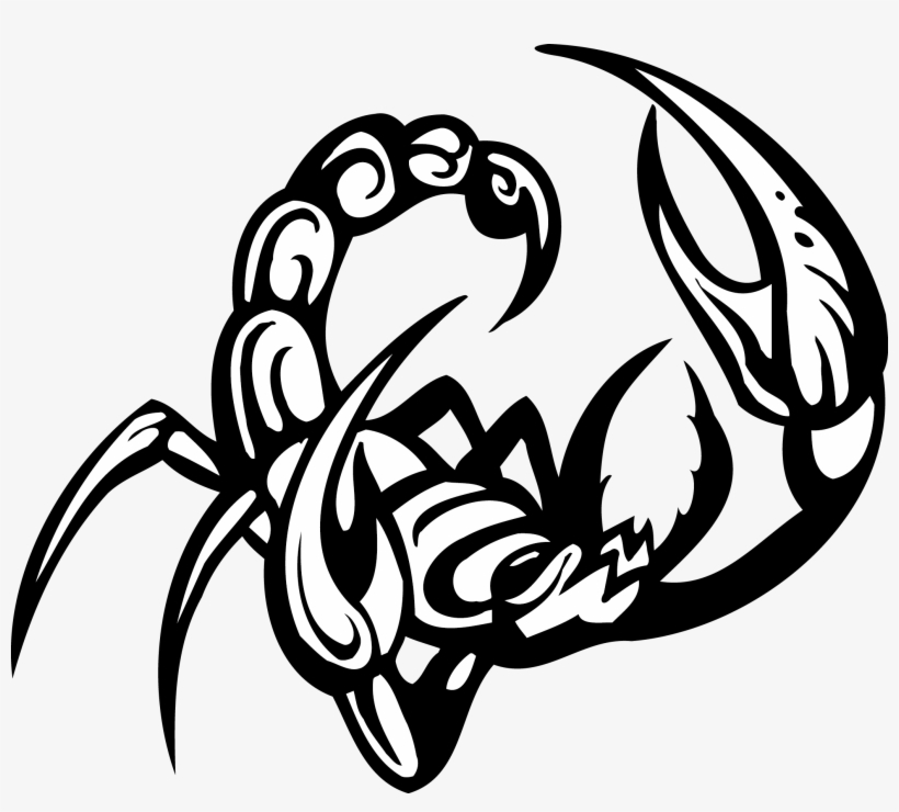 Vector Tattoo Scorpion Euclidean Free Transparent Image - Escorpion Tatuaje Png, transparent png download