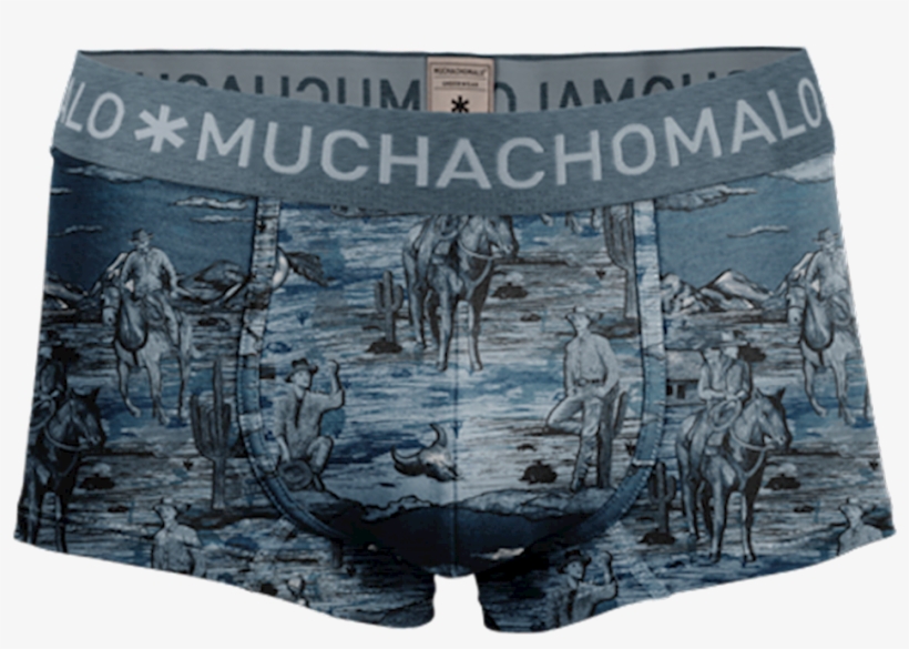 Men Trunk Print Jeansx - Board Short, transparent png download