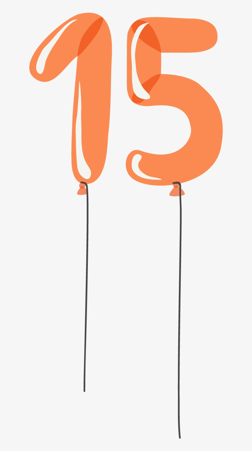 Ts Birthday Balloons - Illustration, transparent png download