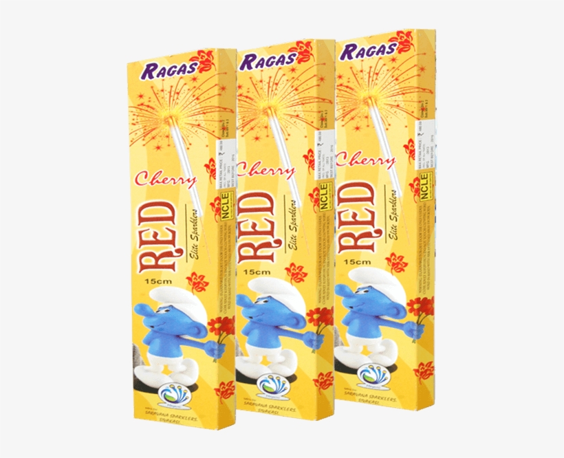 7 Cm Red Colour Sparklers - Cat Grabs Treat, transparent png download