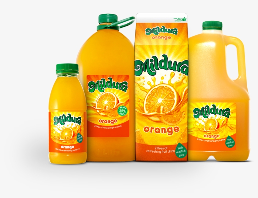 Orange Available In - Mildura Juice, transparent png download