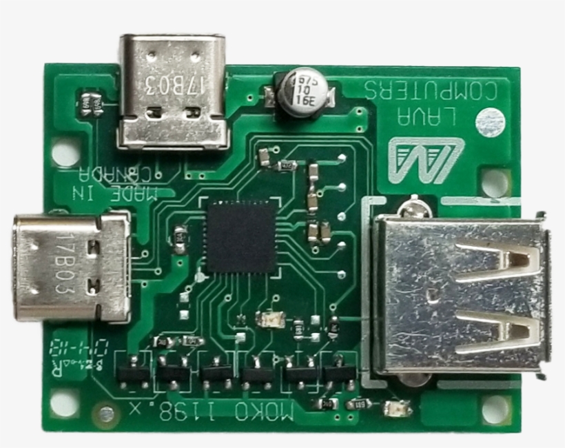 Usb-c Otg/host Charging Adapter - Electronic Component, transparent png download