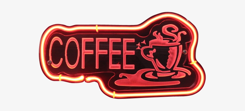 Coffee 3d Neon Sign - Coffee Neon Sign Png, transparent png download
