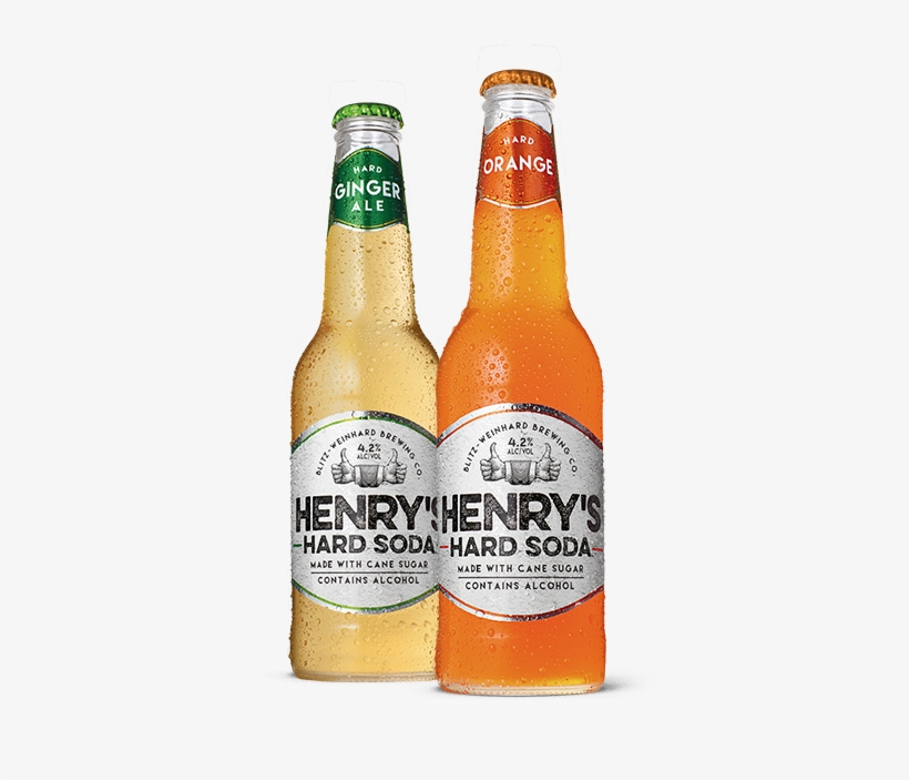 Henrys Hard Soda Bottles - Henrys Hard Soda, transparent png download