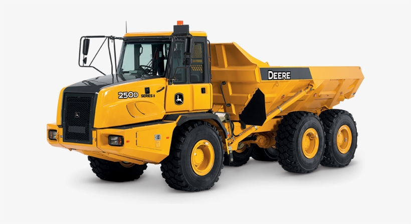 250d-series Ii Articulated Dump Truck - John Deere Articulated Dump Truck, transparent png download