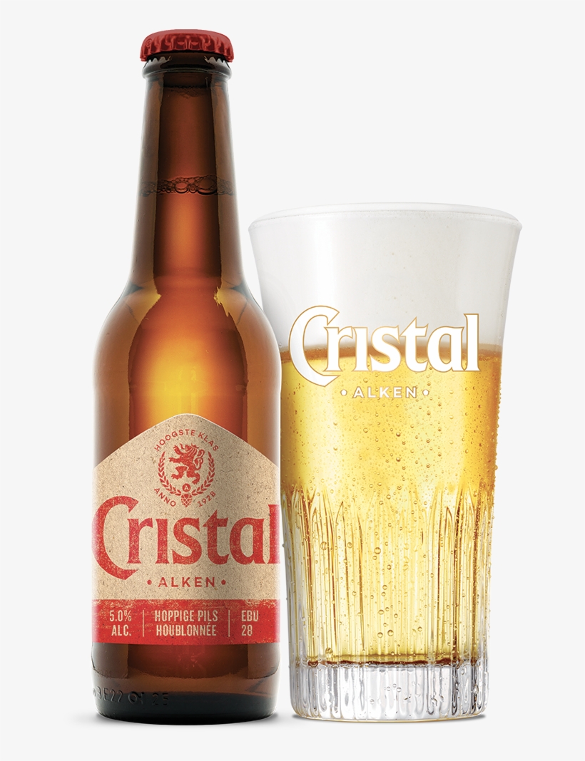 Cristal Glass Fles - Cristal Alken, transparent png download