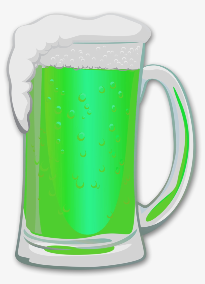 Green Beer Cliparts - Green Beer Png, transparent png download