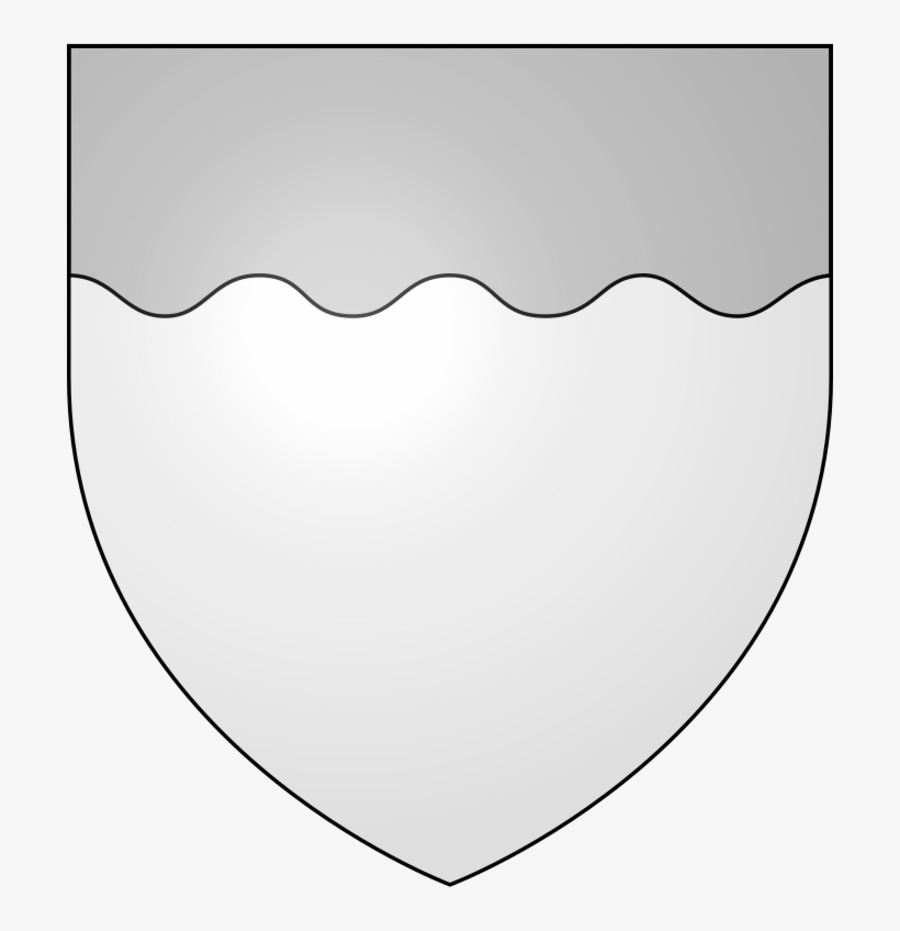 Chief Wavy Template - Wikimedia Commons, transparent png download