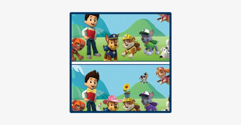 Prev - Paw Patrol Find The Difference, transparent png download