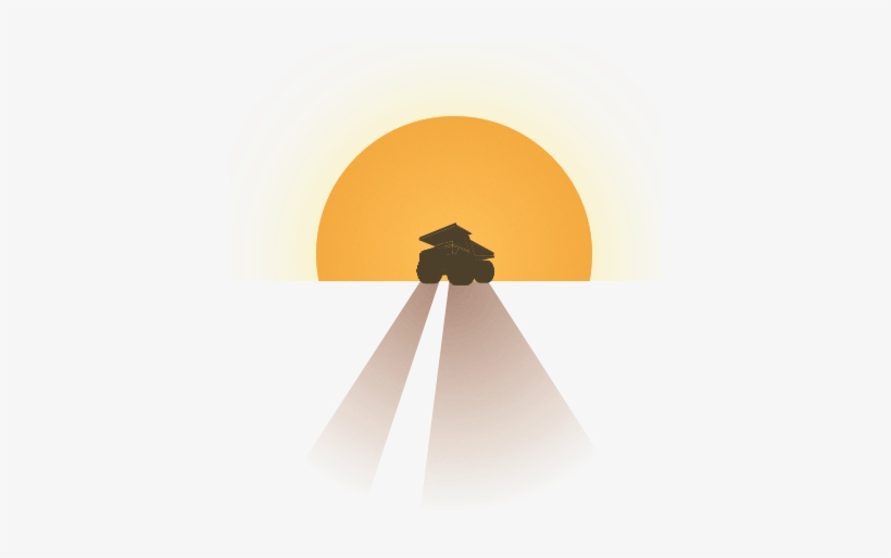 More Information Dump Truck At Sunset - Armazenamento Online Dump Truck, transparent png download