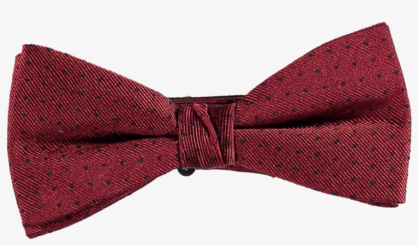 Bow Tie Dots Wine - Bow Tie, transparent png download