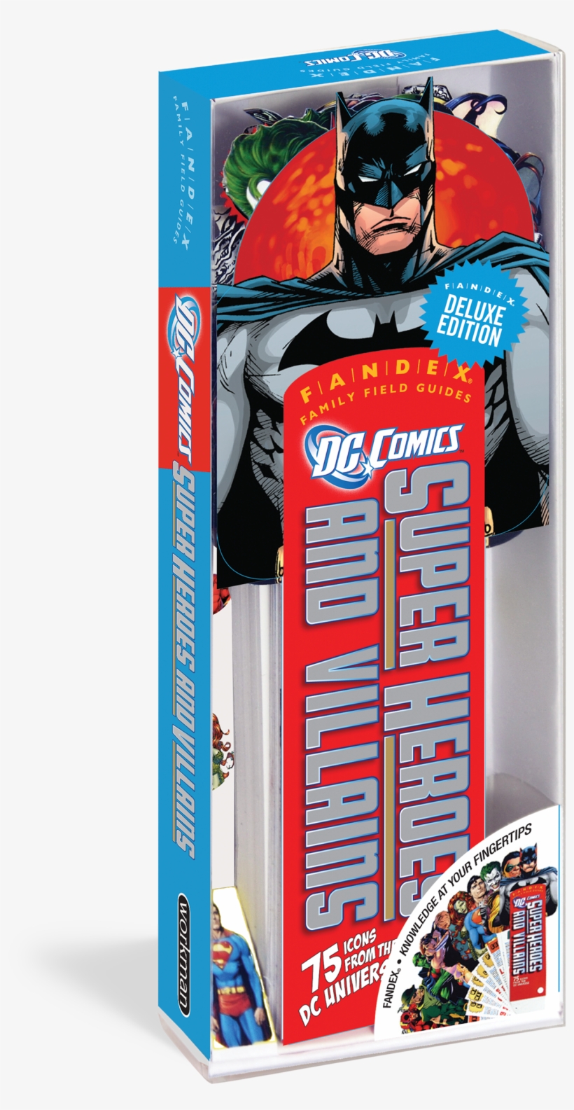 Dc Comics Super Heroes And Villains - Dc Comics Super Heroes And Villains: Fandex Deluxe, transparent png download