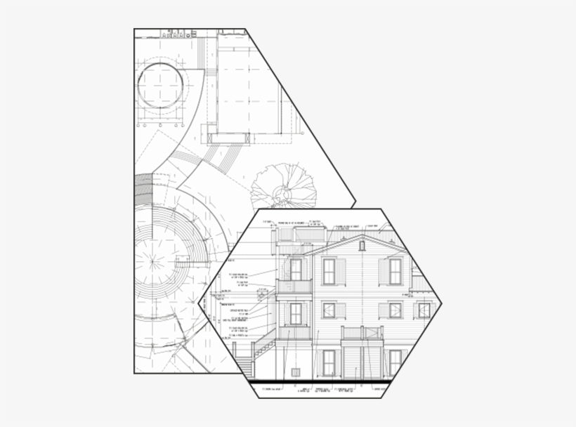 Banner Freeuse Download Arch Drawing Technical - Architecture, transparent png download