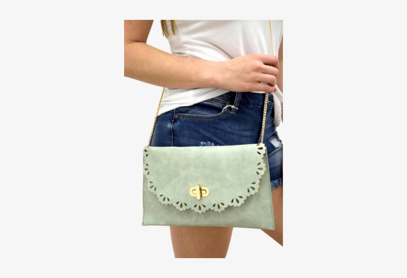 Lola Seafoam Clutch - Mobile Phone, transparent png download