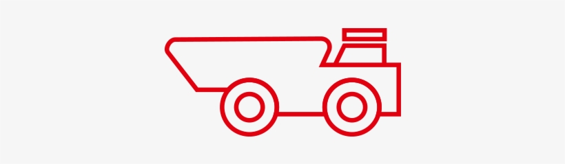 Rig - Dump Truck, transparent png download