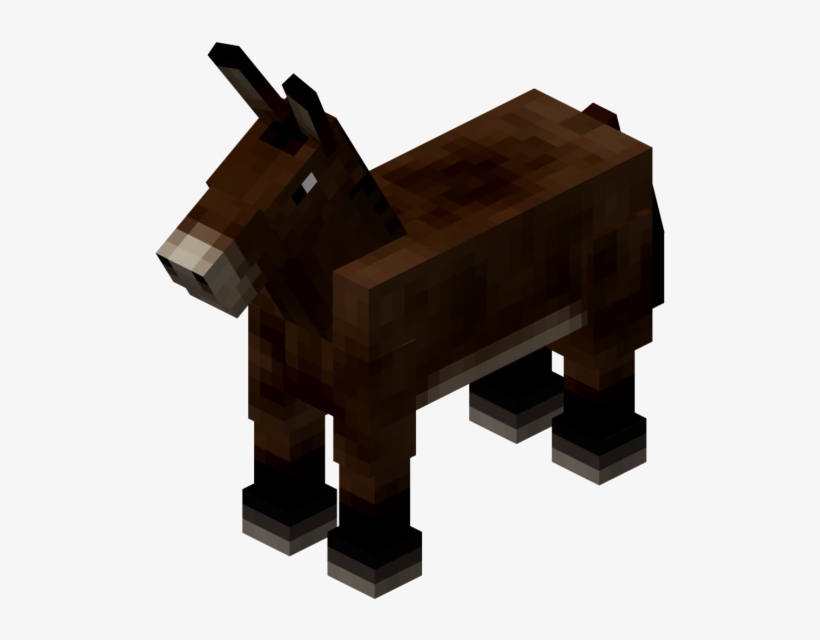 Mule - Minecraft Mule Png, transparent png download