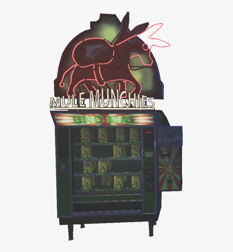Mule Munchies Perk Machine Iw - Mule, transparent png download