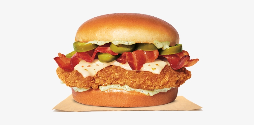 Crispy Jalapeno Chicken™ Sandwich - Jalapeno Crispy Chicken Burger King, transparent png download