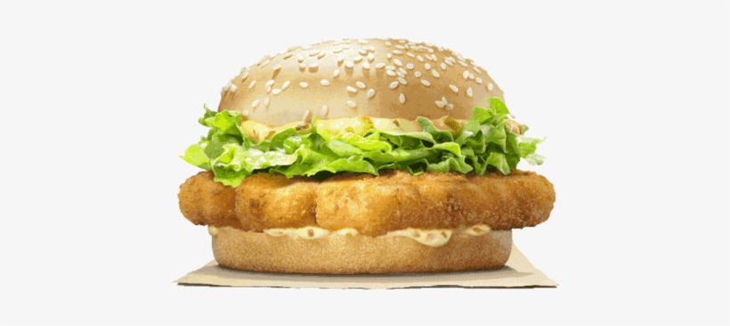 King Fish Meal - King Fish Burger King, transparent png download