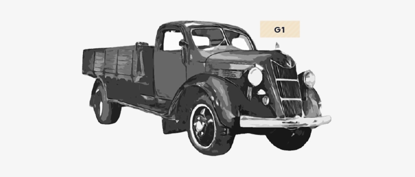 Toyota Launched The Model G1 Pickup Truck - Toyota G1, transparent png download