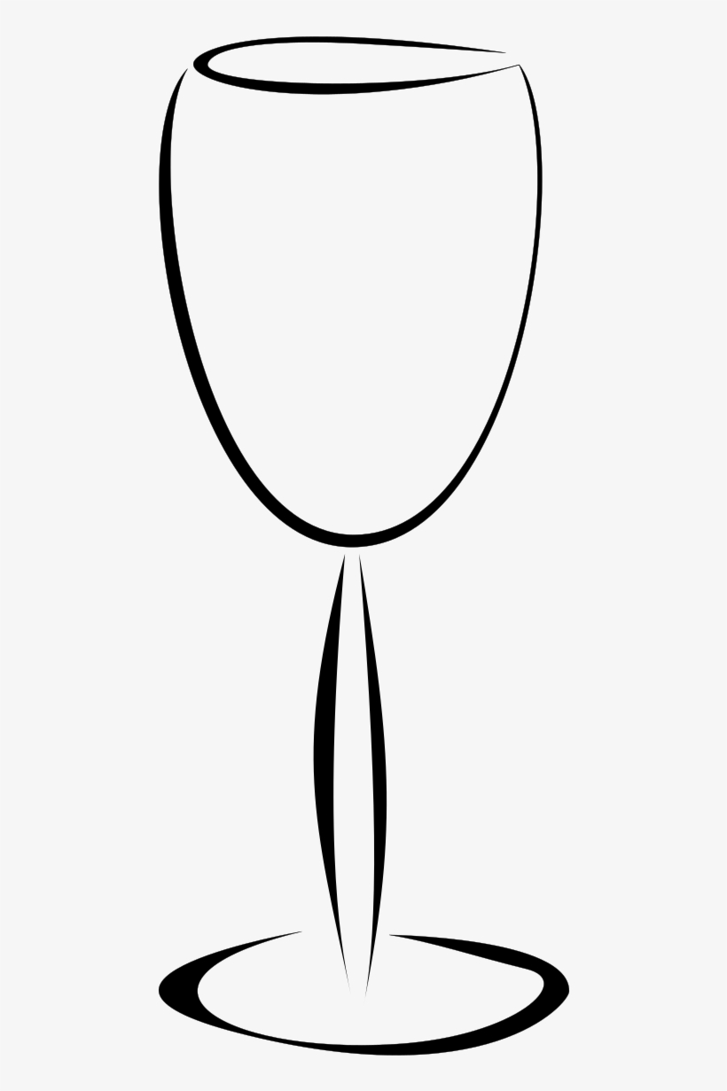 Clipart - Champagne Stemware, transparent png download