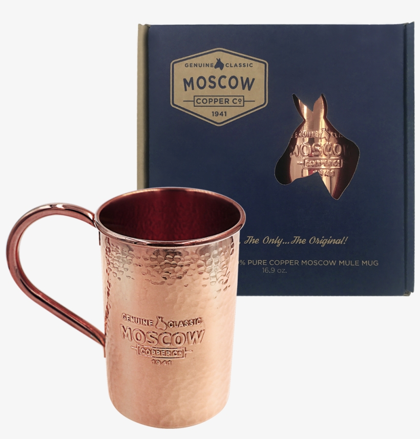 Original 100% Copper Moscow Mule Mug, transparent png download