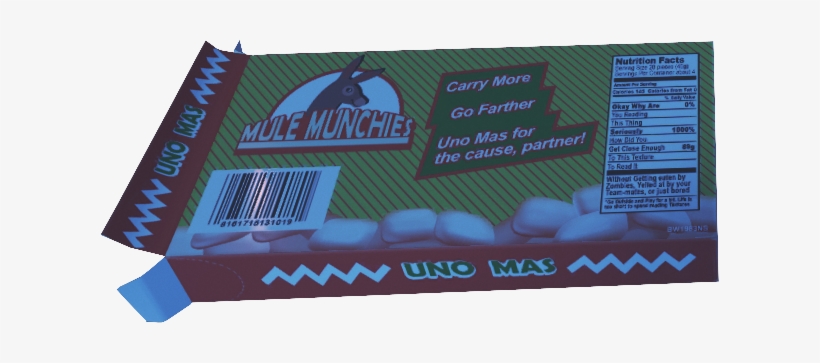 Mule Munchies Box Bottom Iw - Portable Network Graphics, transparent png download