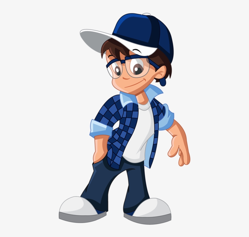 Boy With Sunglasses Clipart, transparent png download
