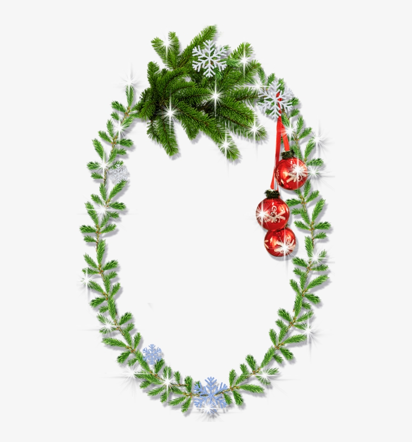 Christmas Holly Borders And Frames Png Download - Clipart Kehykset Joulu, transparent png download