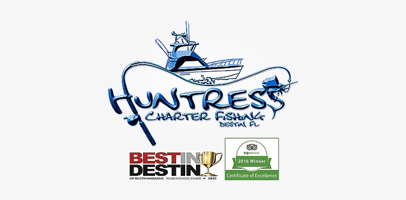 Charter Boat Huntress - Charter Fishing, transparent png download