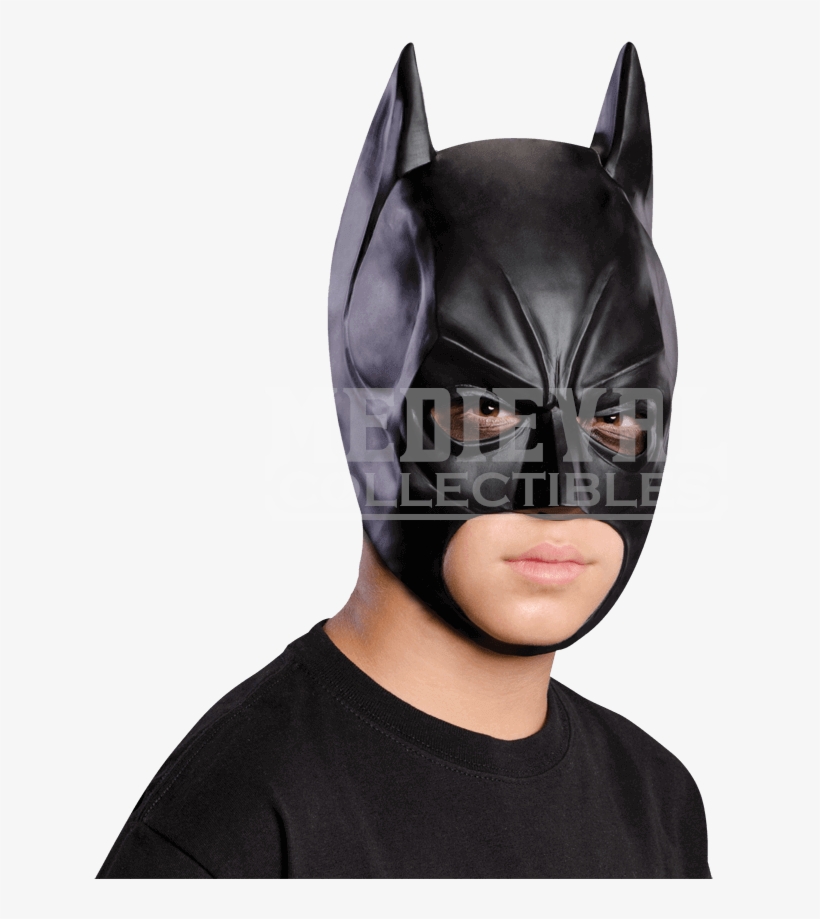Kids Batman Dark Knight Rises Mask - Batman Mask Dark Knight, transparent png download
