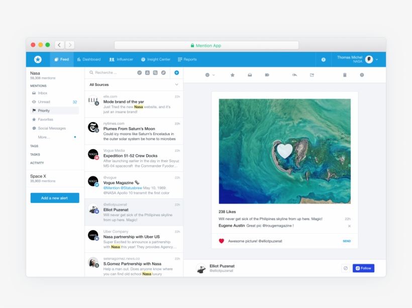 Instagram Monitoring - Instagram Mention Tool, transparent png download