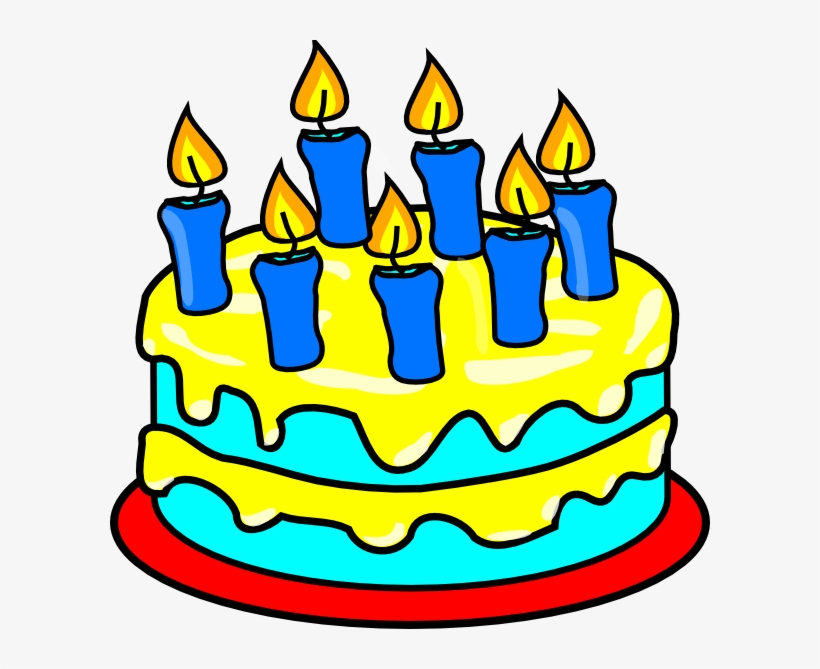Cake 7 Candles Png Images 299 X 294 Px, transparent png download