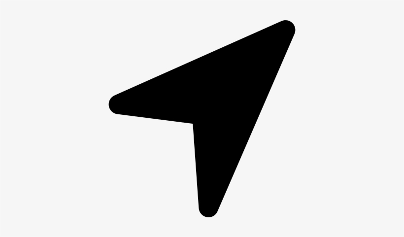 Mouse Arrow Poiting Right Vector - Font Awesome Location Arrow, transparent png download