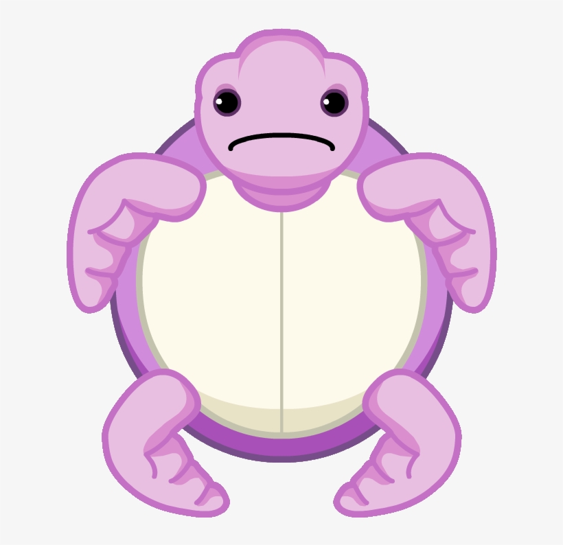 Blossom Sea Turtle Sad - Portable Network Graphics, transparent png download
