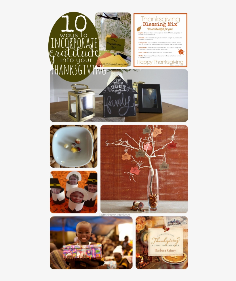 Focusing On Gratitude Can Change Your Perspective And - Thanksgiving: A Time To Remember [book], transparent png download