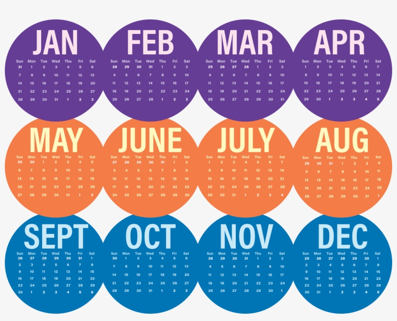 Calendar 2018 Png, transparent png download