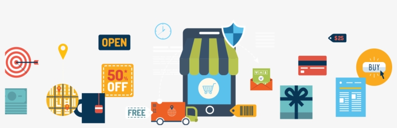 Ecommerce Development Bottom Banner - Ecommerce Banner Png, transparent png download