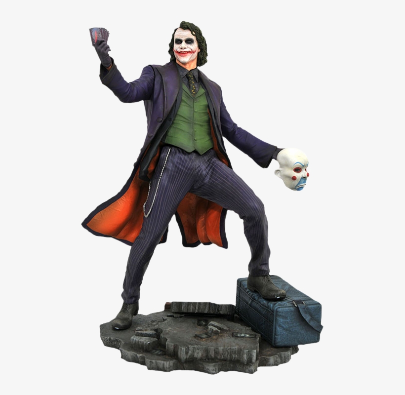 The Dark Knight - Diamond Select Gallery Joker, transparent png download