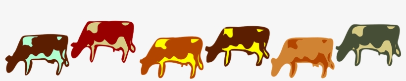 Cows Animal Eating - Cattle, transparent png download